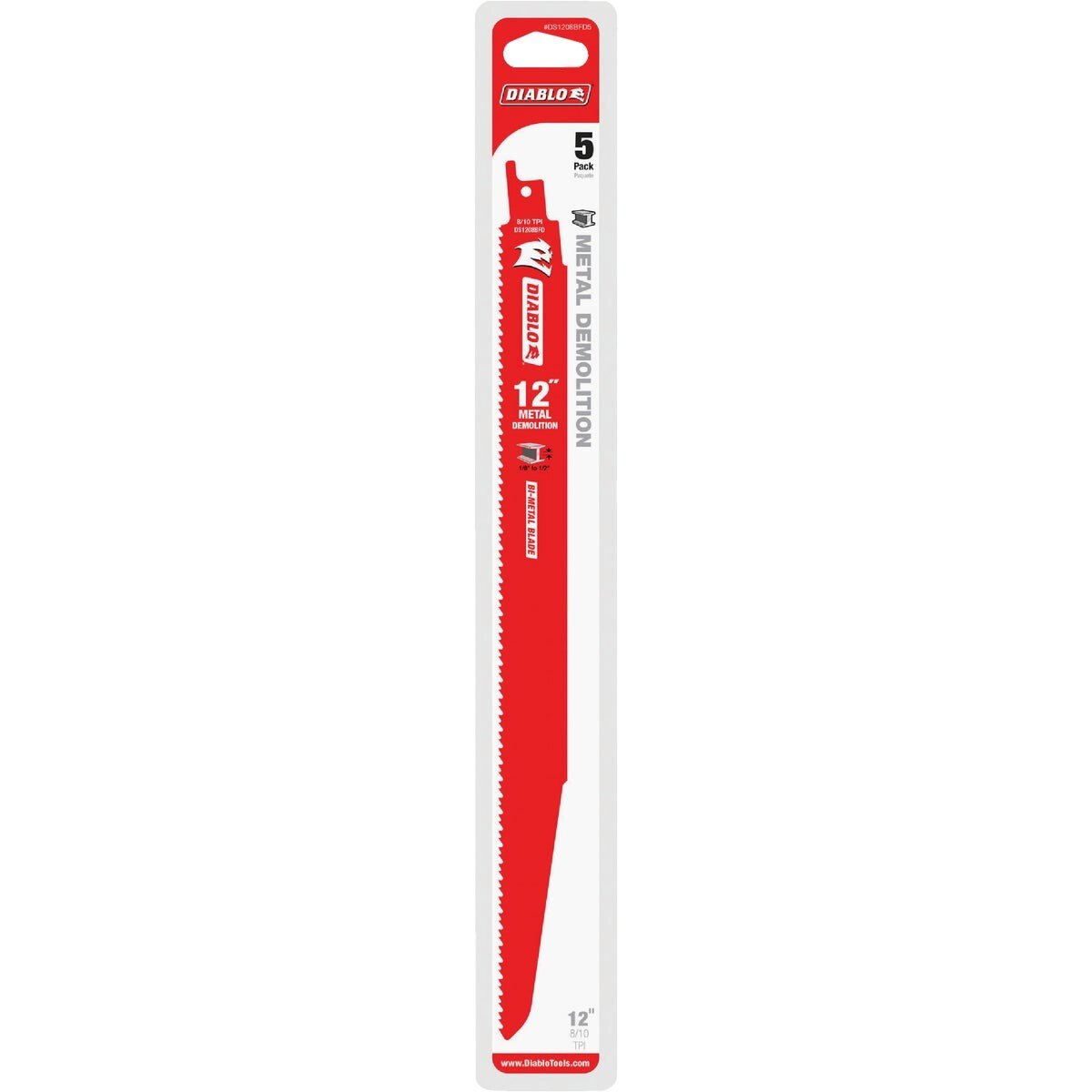DIABLO DS1208BFD5 RECIPROCATING SAW BLADES