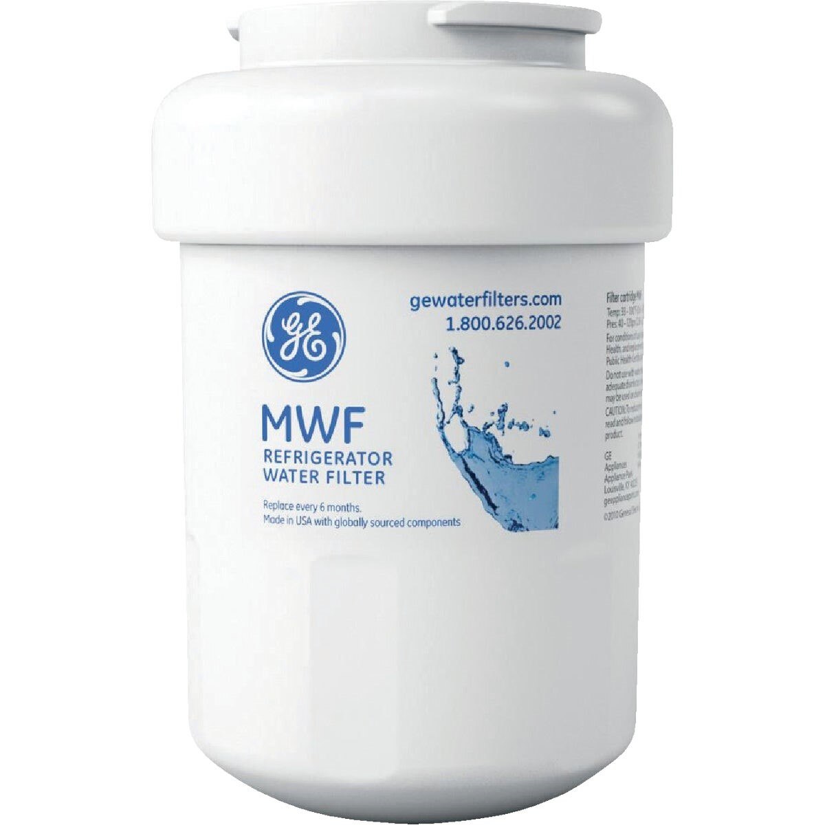 GENERAL ELECTRIC MWFP4PKDS CARTRIDGE WATER FILTERS