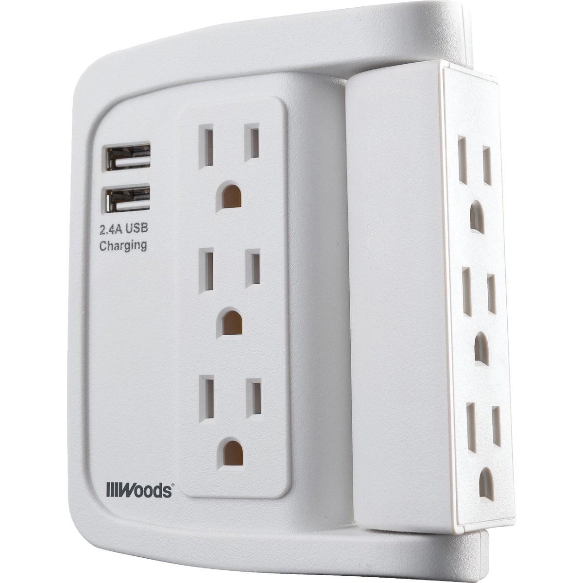 WOODS 41424 POWER & EXTENSION CORDS