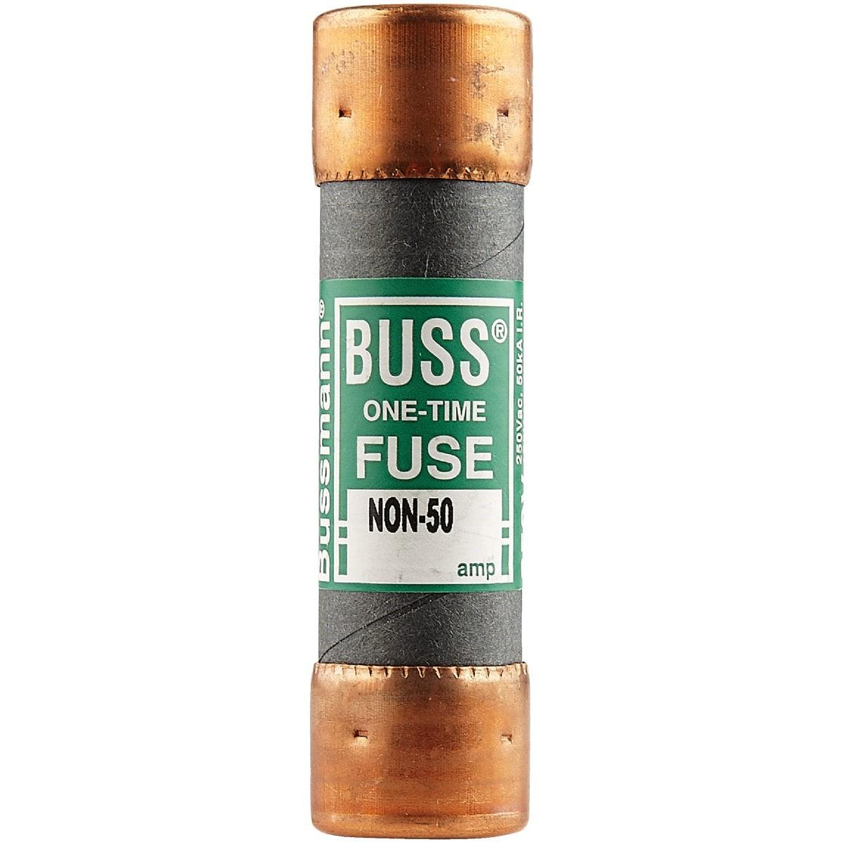 EATON Bussmann NON-50 Bussmann 50A NON Cartridge General Purpose Cartridge Fuse