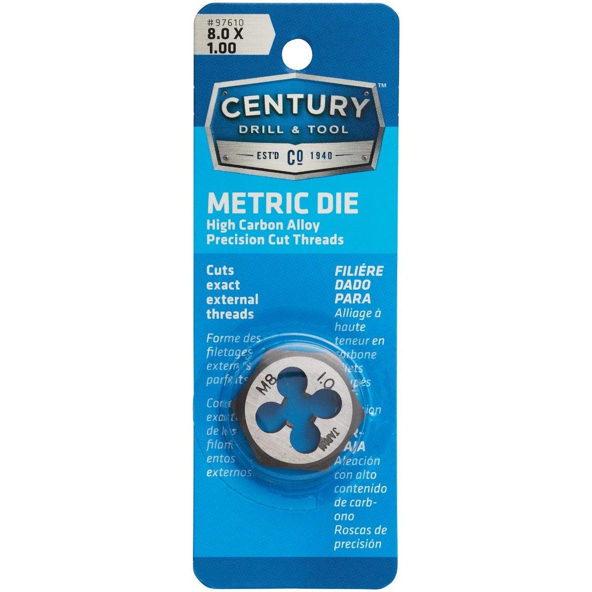 CENTURY DRILL & TOOL 97610 PIPE THREADER PIPE DIES & DIE HEADS