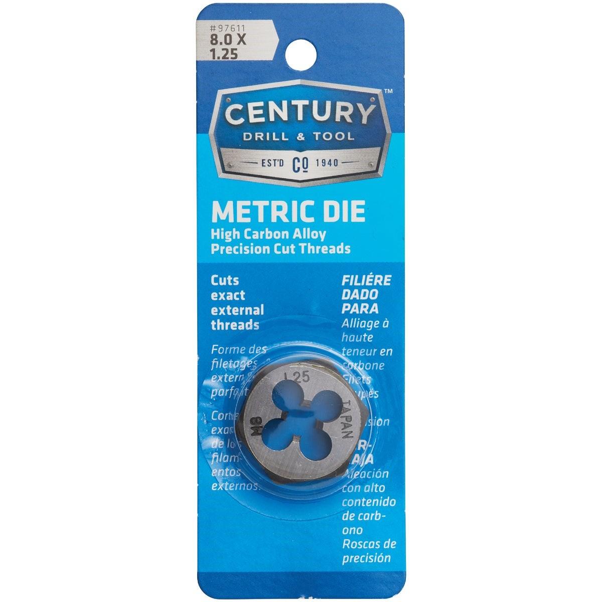 CENTURY DRILL & TOOL 97611 PIPE THREADER PIPE DIES & DIE HEADS