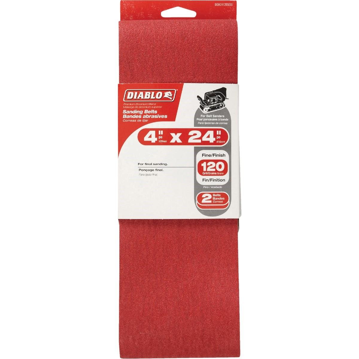 DIABLO DCB424120S02G SANDING BELTS