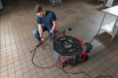 RIDGID RIDGID 66593 FlaxShaft 3/8 in. Machine with Cable Kit