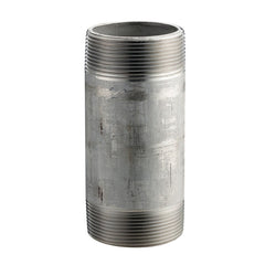 MERIT BRASS Merit Brass 4032-400 Pipe Nipple 2 Inch x 4 Inch Welded 304L Stainless Steel