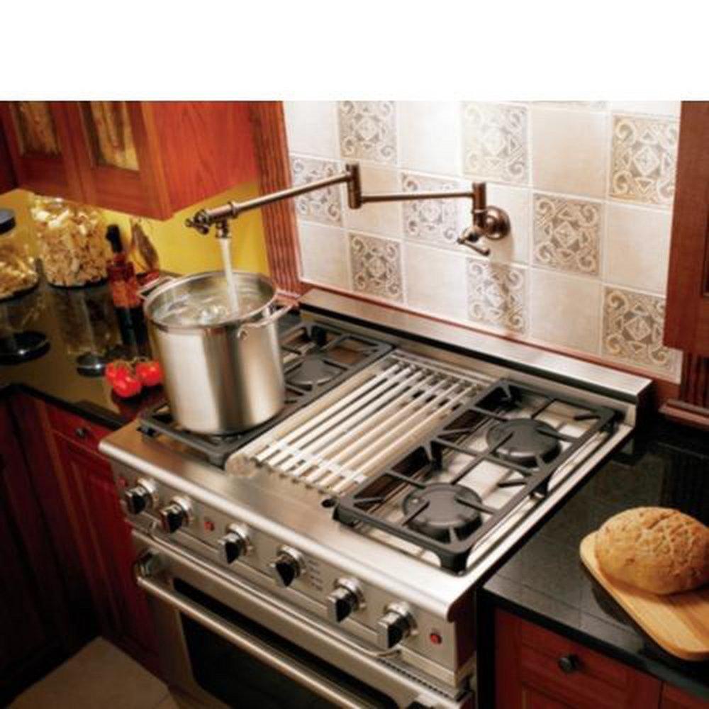 MOEN Moen S664 Traditional Wall Mount Pot Filler in Chrome