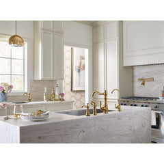 MOEN Moen S664BG Wall Mount Pot Filler Brushed Gold