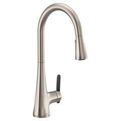 MOEN Moen S7235SRS Sinema Single Handle Pull Down Kitchen Faucet in Spot Resist Stainless