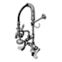 T&S BRASS MPZ-2DWN-06 KITCHEN FAUCETS