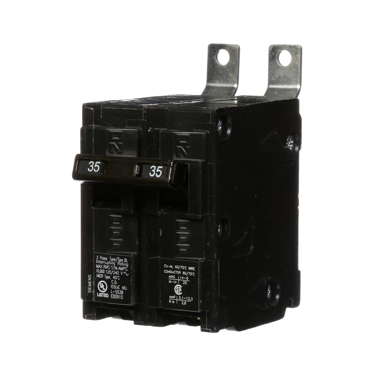 SIEMENS Siemens B235 Circuit Breaker 2-Pole 35 Amp 120/240 Volt 10 K