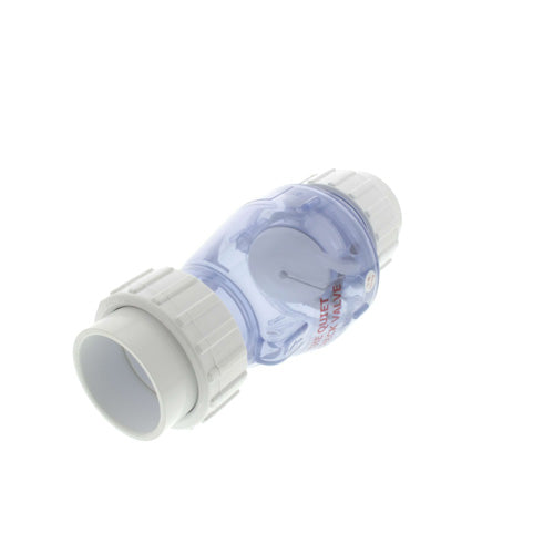 ZOELLER Zoeller 30-0043 2 in. PVC/Clear Quiet Check Valve