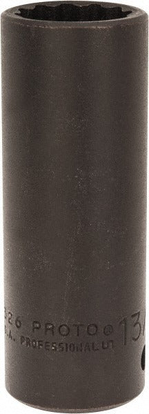 PROTO Proto J7326 Impact Socket 1/2 in Drive 13/16 in 12-point