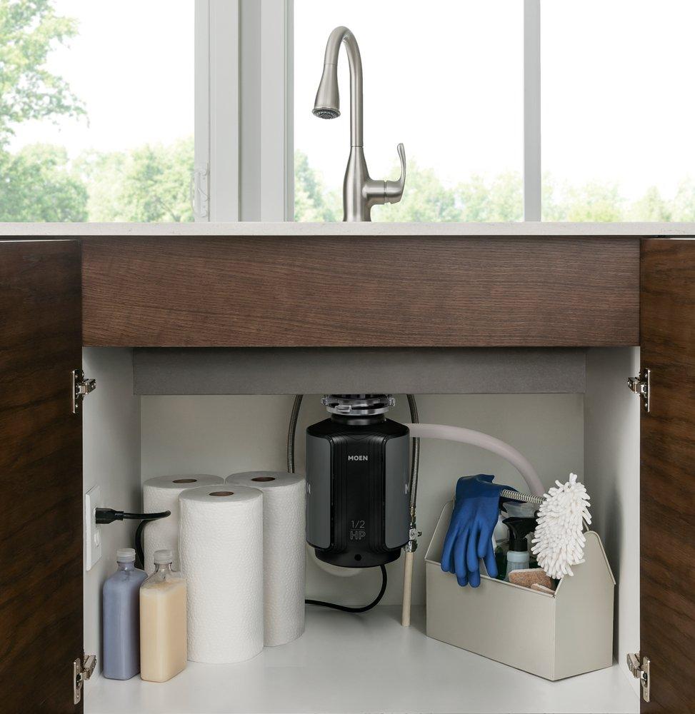 MOEN Moen GX50C Continuous Feed Garbage Disposal 1/2 HP
