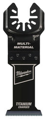 MILWAUKEE Milwaukee 49-25-1239 Universal Fit Open-Lok 1-3/8 Titanium Enhanced Bi-Metal Multi-Tool Blade 10 Pack