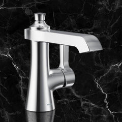 MOEN Moen S6981 Flara Single Handle Monoblock Bathroom Sink Faucet in Chrome