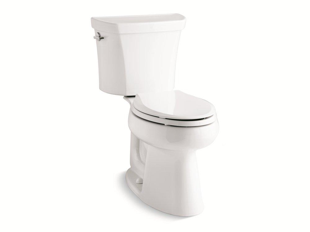 KOHLER KOHLER 4458-0 Highline 1.1 gpf/1.6 gpf Dual Flush Toilet Tank in White