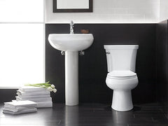 KOHLER KOHLER 4458-0 Highline 1.1 gpf/1.6 gpf Dual Flush Toilet Tank in White