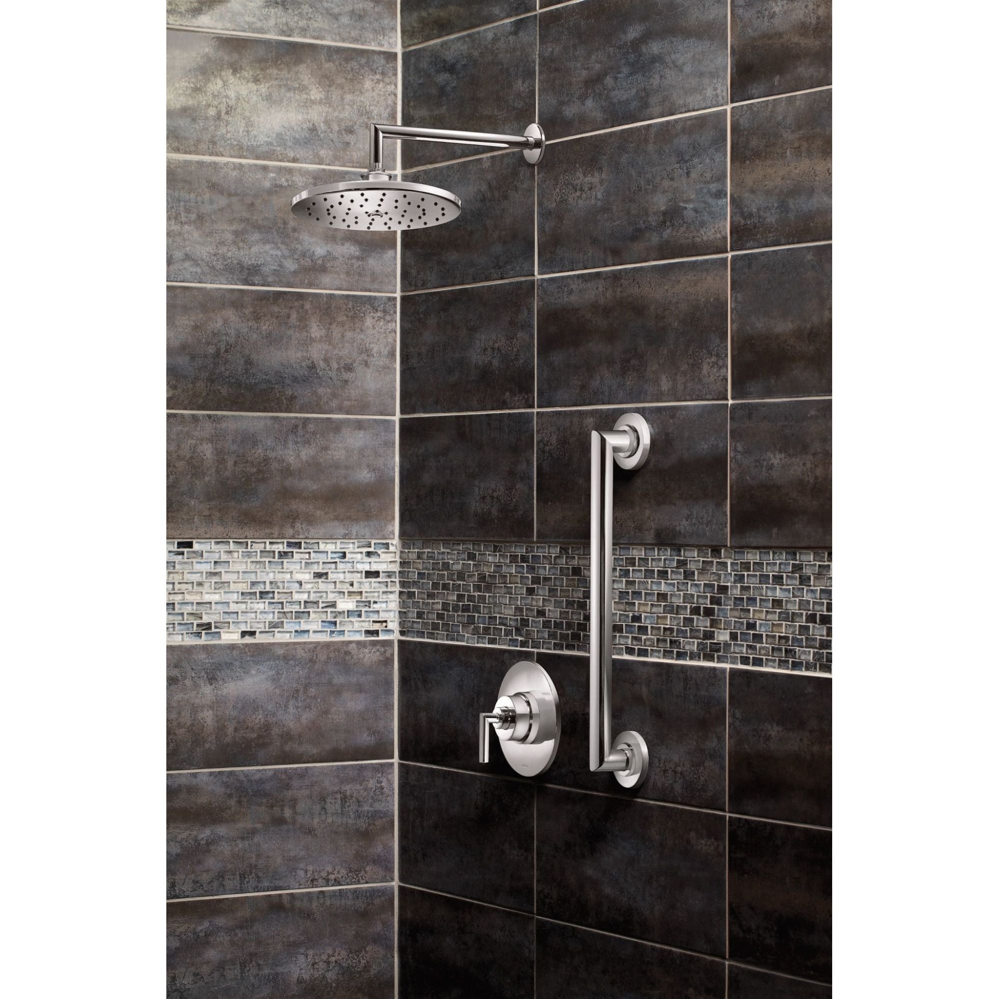 MOEN Moen S110BN Arris 14 in. Shower Arm and Flange in Brushed Nickel