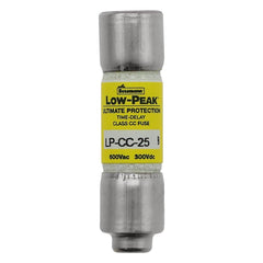 EATON BUSSMANN Bussmann LP-CC-25 Low-Peak™ Dual Element Class CC Rejection Current-Limiting Time Delay Fuse 25-Amp 600-Volt AC 300-Volt DC