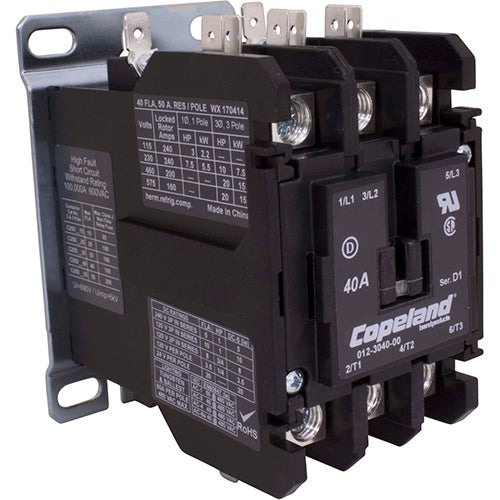 CONTINENTAL REFRIGERATOR -3P40A24 CONTACTORS