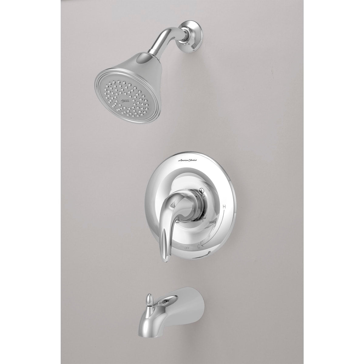 AMERICAN STANDARD American Standard TU385502.002 Reliant 3 One Handle Single Function Bathtub & Shower Faucet in Polished Chrome (Trim Only)