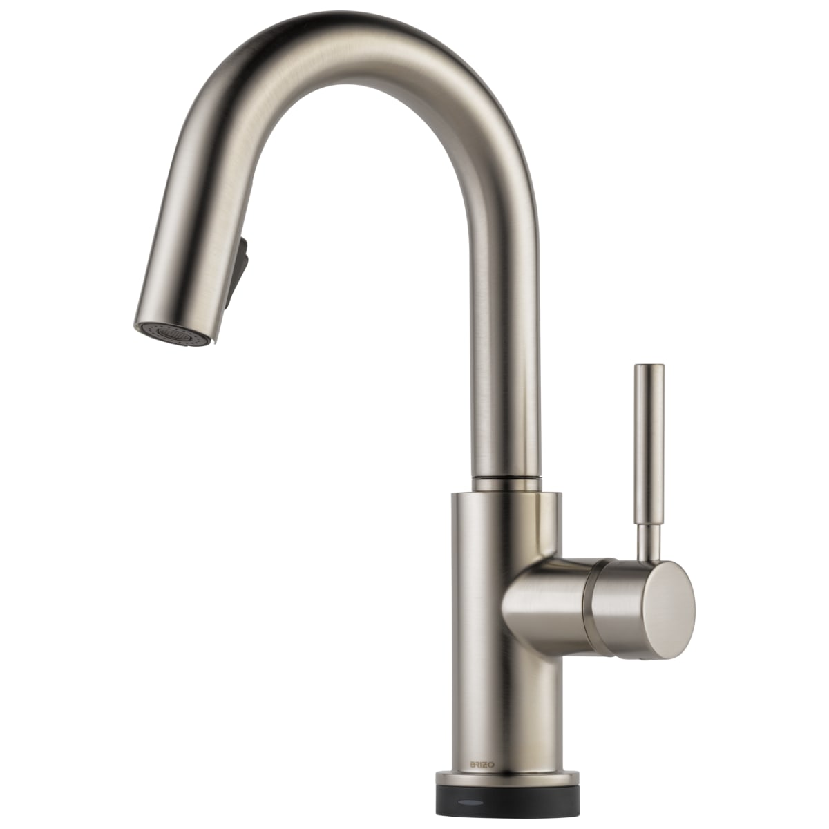 BRIZO Brizo 64920LF-SS Solna Single Handle Pull Down Bar Faucet in Stainless