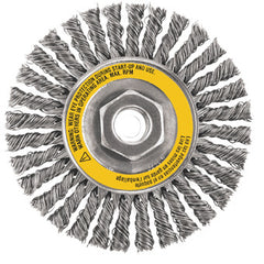 DEWALT DeWalt DW49202B HP Stringer Wire Wheel 6 Inch X 5/8-11 Carbon Wire 6 Pack