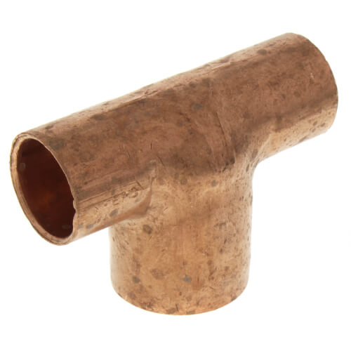 ELKHART Elkhart 32704 111 Series Wrot Copper Tee 1/2 x 1/2 x 3/4
