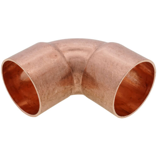ELKHART Elkhart 31314 107-C Series Wrot Copper Elbow, 90 Degrees, Close Ruff, C x C, 1 1/2