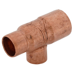 ELKHART Elkhart 32794 111 Series Wrot Copper Tee, C x C x C, 3/4 x 1/2 x 1/2