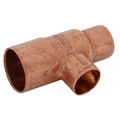 ELKHART Elkhart 32794 111 Series Wrot Copper Tee, C x C x C, 3/4 x 1/2 x 1/2
