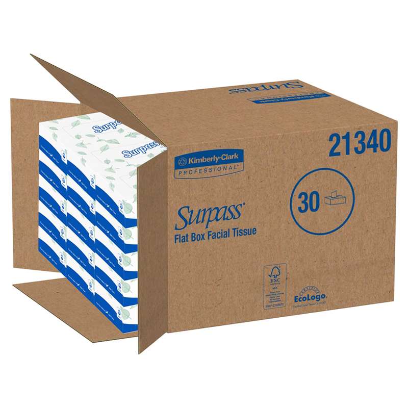 KIMBERLY-CLARK Kimberly-Clark 21340 Kleenex Facial Tissue Power Box Replacement MPN