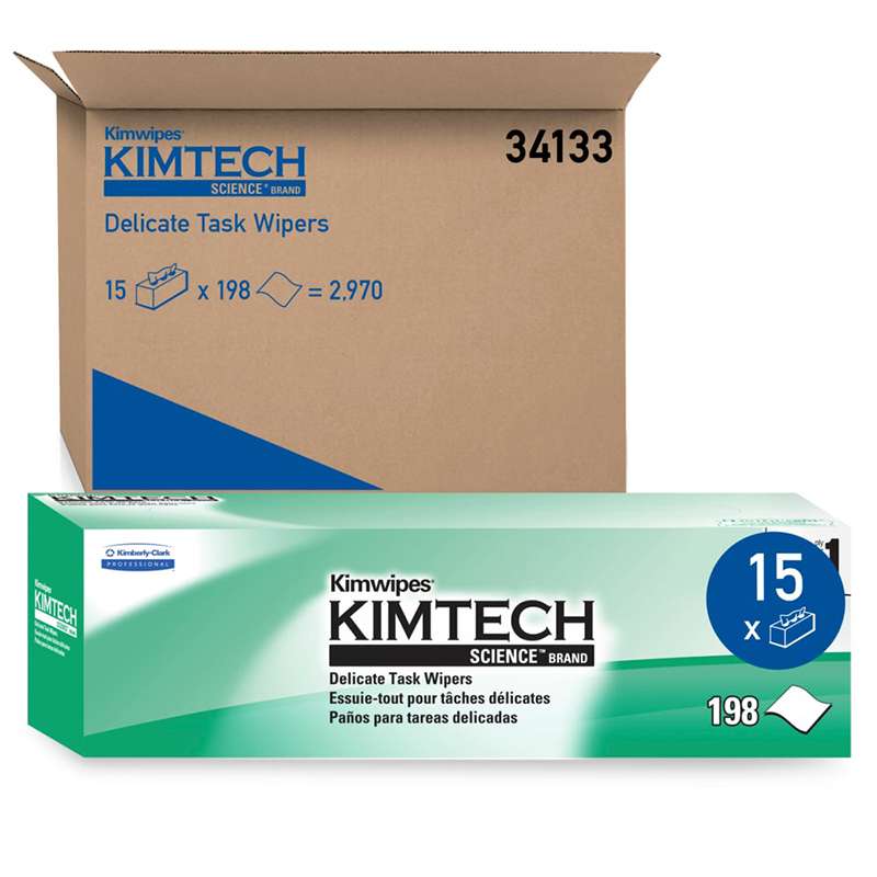 KIMBERLY-CLARK Kimberly-Clark 34133 Kimtech EX-L Delicate Task Wipes Power 11.8 x 11.8 Replacement MPN