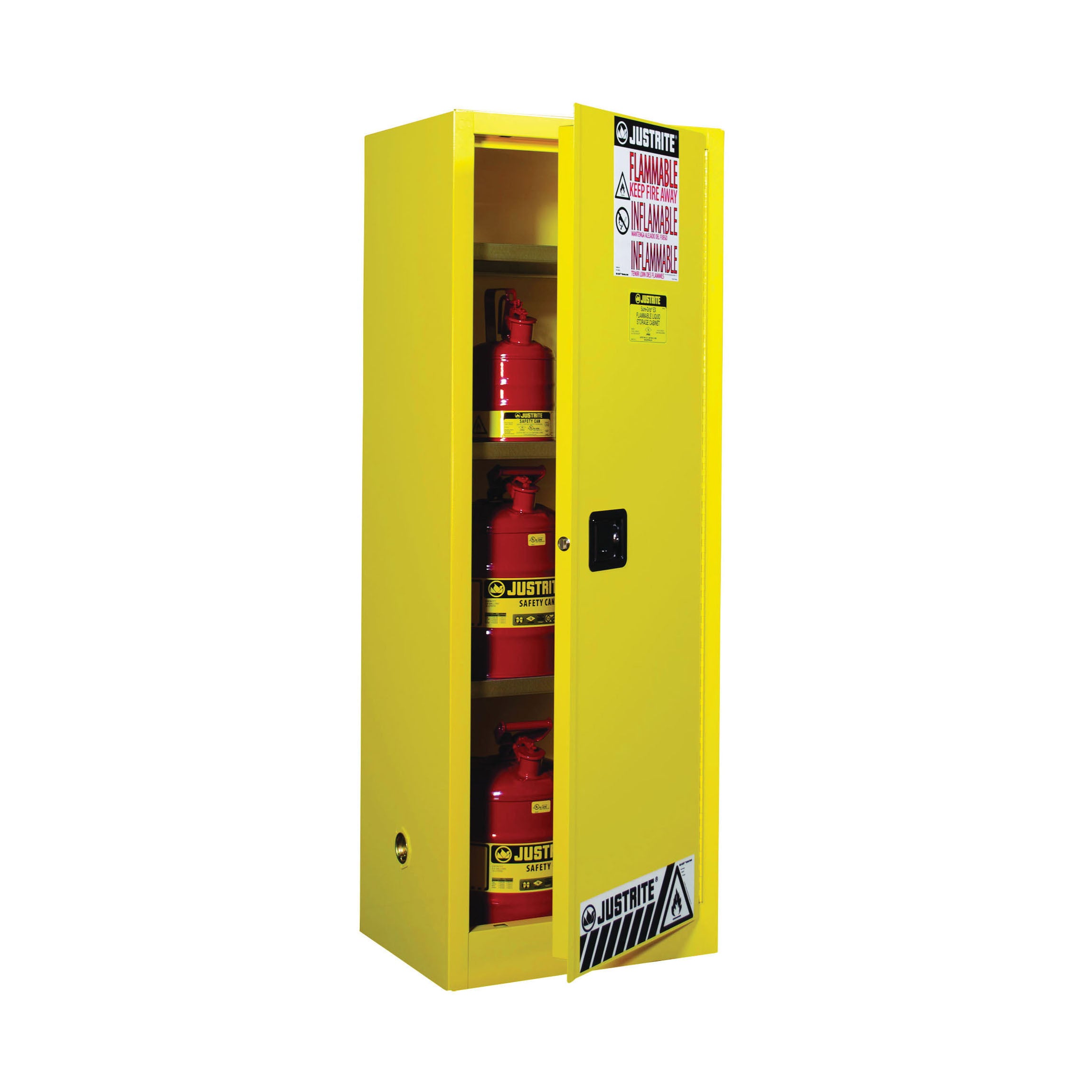 JUSTRITE Justrite 892200 Sure-Grip EX Slimline Safety Cabinet for Flammables