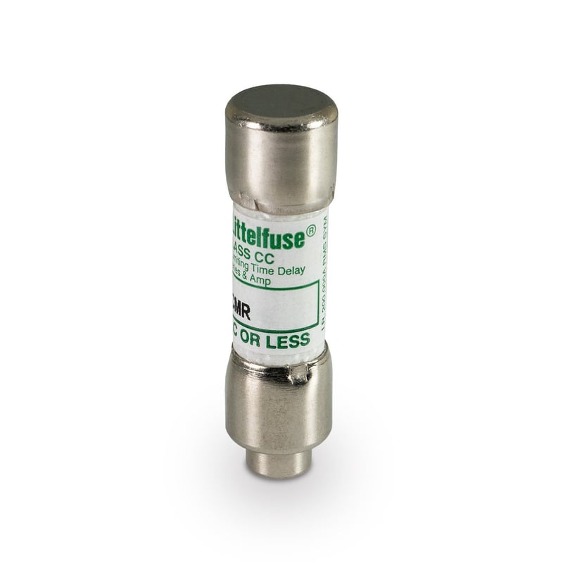 LITTELFUSE Littelfuse CCMR03.5TXP Time Delay Fuse 3.5 A 600 VAC/300 VDC 20/200 kA Interrupt Class CC