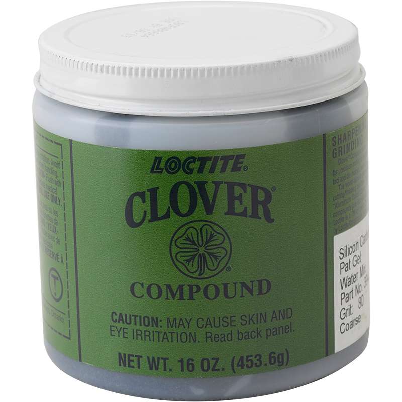 LOCTITE Loctite 233027 Clover Silicon Carbide Pat Gel Water Mix 80 Grit 1lb Replacement MPN