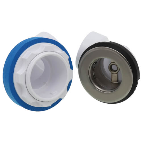 OATEY Oatey P9950BNPS True Blue PVC Bath Waste Half Kit, With Touch-Toe Stopper & Test Kit