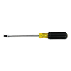 STANLEY Stanley 66-089 Slotted Screwdriver, 3/16 in Keystone/Slotted Point, Alloy Steel Shank, 6-3/4 in OAL, Acetate Handle, Black Oxide/Polished Chrome