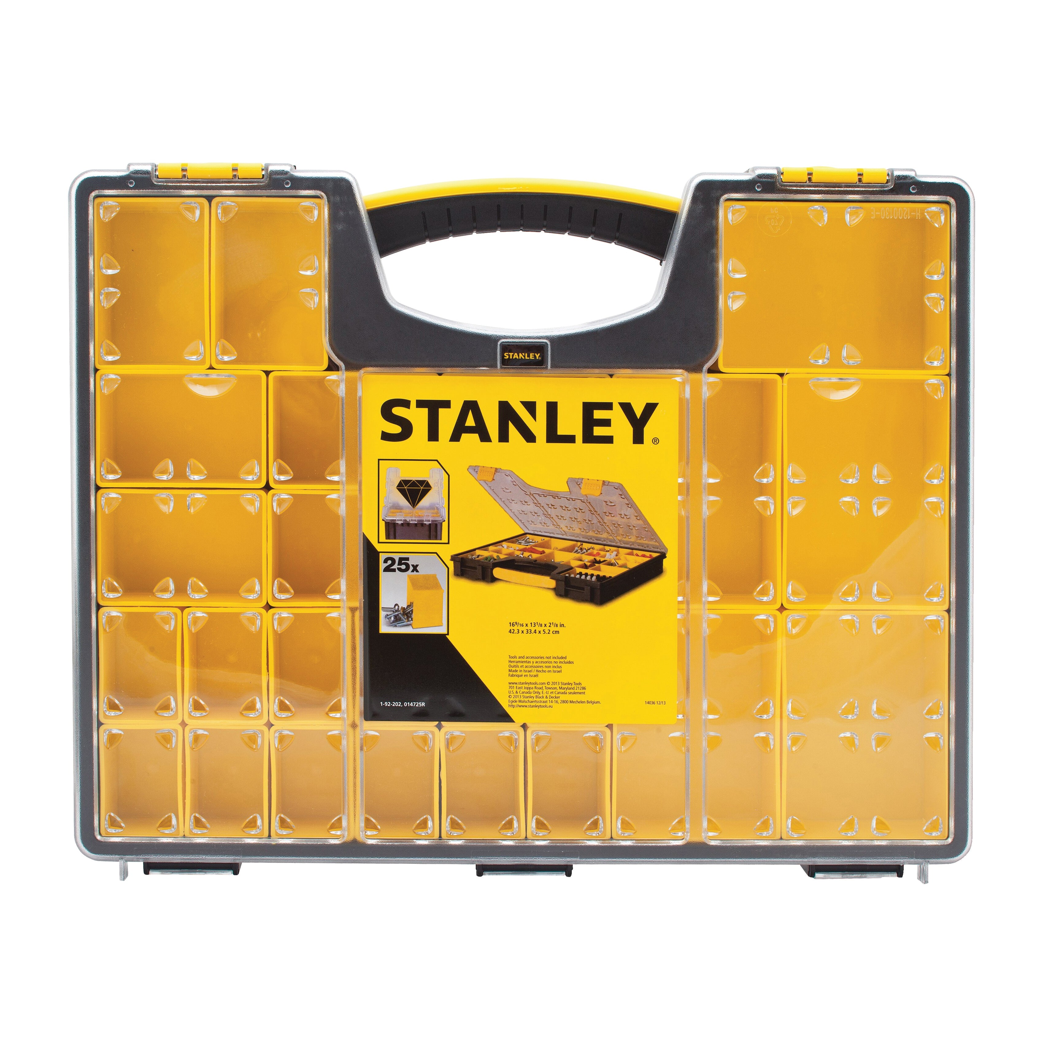 STANLEY Stanley 014725R Professional Tool Organizer 25 Compartments
