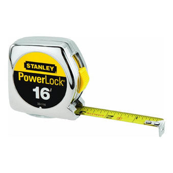 STANLEY Stanley 33-116 Power Lock Tape Measure 3/4 X 16'