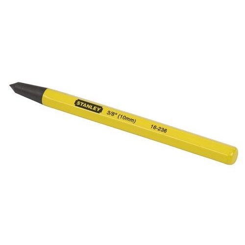 STANLEY Stanley 16-236 Prick Punch, 3/8 in Steel Tip, 5-1/2 in Overall Length
