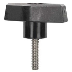 YORK York S1-02922122000 Door Knob Exposed Threaded Black 1 Inch Replacement MPN