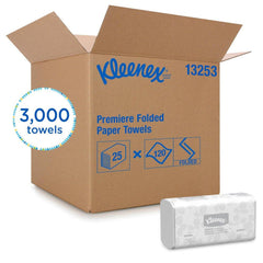 KIMBERLY-CLARK Kimberly Clark 13253 Kleenex Scottfold Multifold Towel with Fast-Drying Absorbency Pockets Case of 25