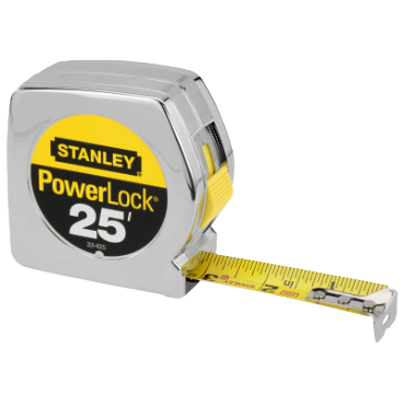 STANLEY Stanley 33-425 PowerLock Tape Rule 1 x 25 ft
