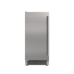 AVALLON Avallon AIMG151PSSOLH 15 Built-In Outdoor Gourmet Ice Maker with Drain Pump and Left Hinge