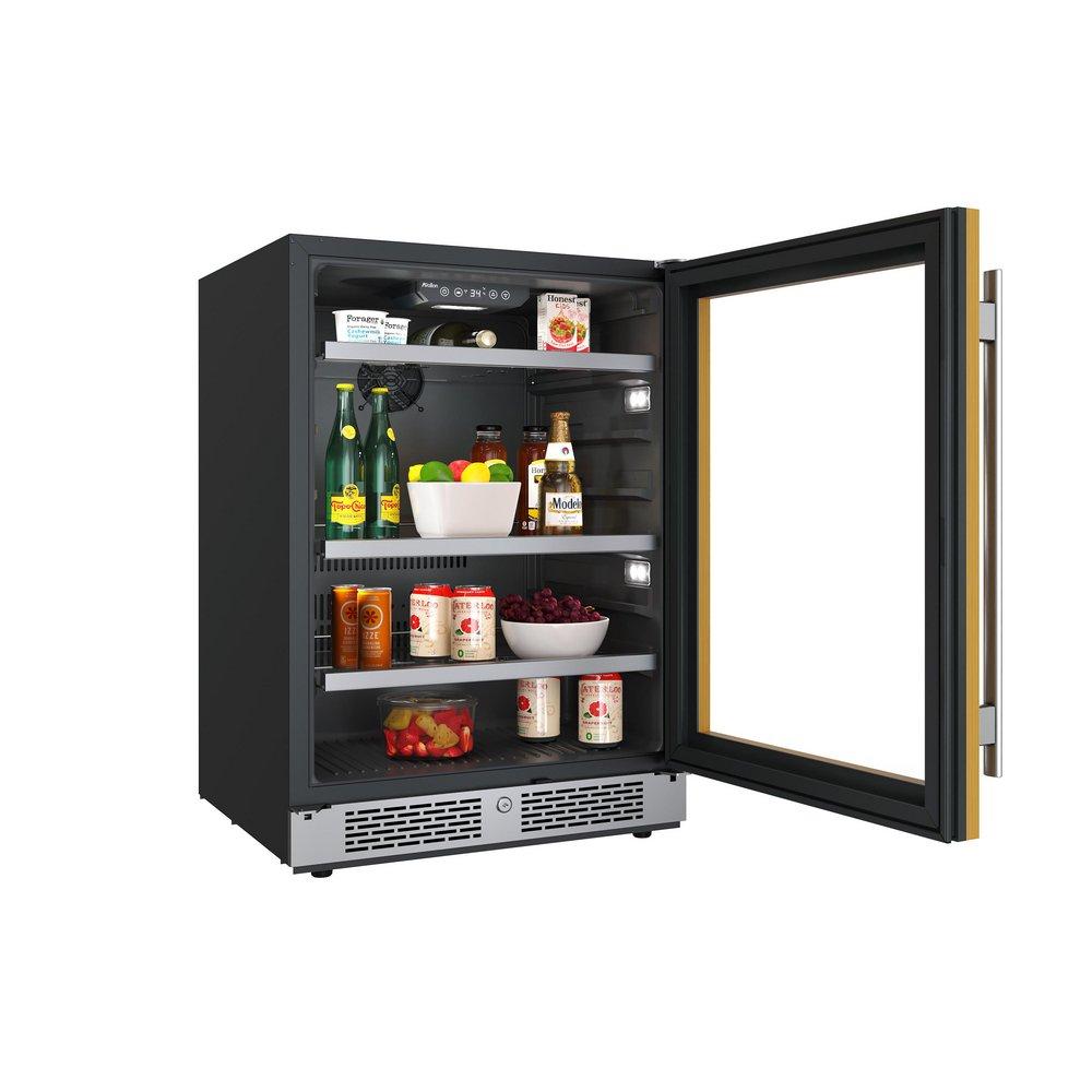AVALLON Avallon ABR242PRGRH 24 in. 149 Can Built-In Panel Ready Beverage Refrigerator