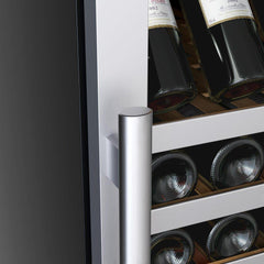 AVALLON Avallon AWC243TDZRHA Energy Star 140 Bottle 24 Built-In Stainless Steel Wine Refrigerator