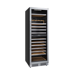 AVALLON Avallon AWC243TDZRHA Energy Star 140 Bottle 24 Built-In Stainless Steel Wine Refrigerator