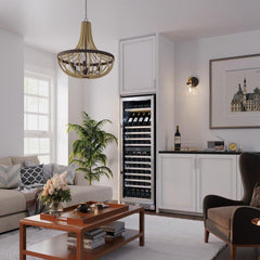 AVALLON Avallon AWC243TDZRHA Energy Star 140 Bottle 24 Built-In Stainless Steel Wine Refrigerator