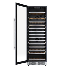 AVALLON Avallon AWC243TDZLHA 140 Bottle 24 In. Built-In Stainless Steel Wine Refrigerator